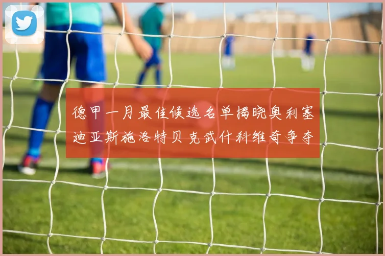 德甲一月最佳候选名单揭晓奥利塞迪亚斯施洛特贝克武什科维奇争夺荣耀